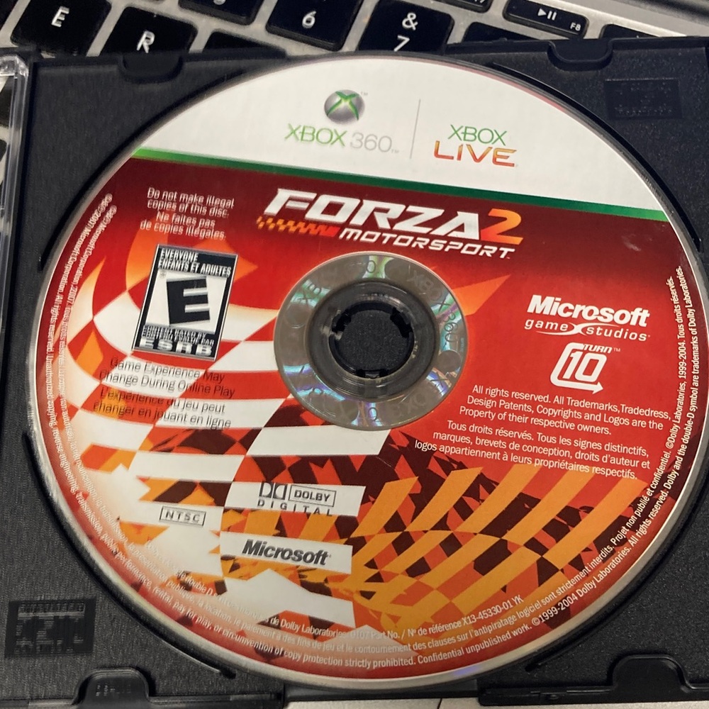 Microsoft Forza Motorsport 2 Red Disc for Xbox 360